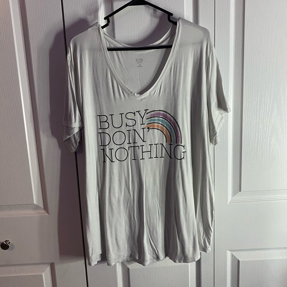 white Ana t-shirt!